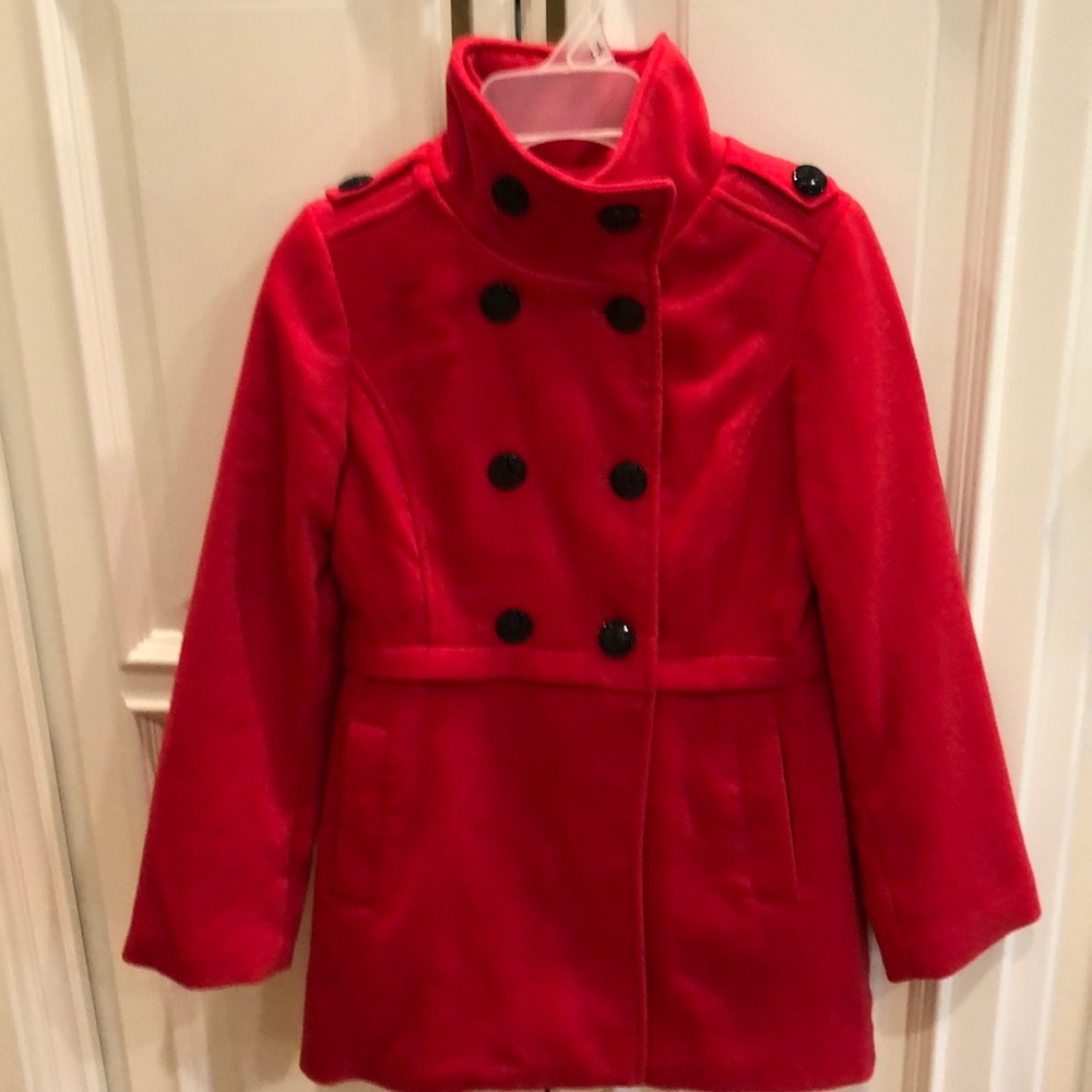 Jessica Simpson Red Winter Coat